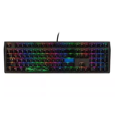 Клавиатура Ducky Shine 7 Cherry Red RGB LED Black (DKSH1808ST-RURALAAT2) - 9
