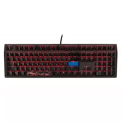 Клавиатура Ducky Shine 7 Cherry Red RGB LED Black (DKSH1808ST-RURALAAT2)