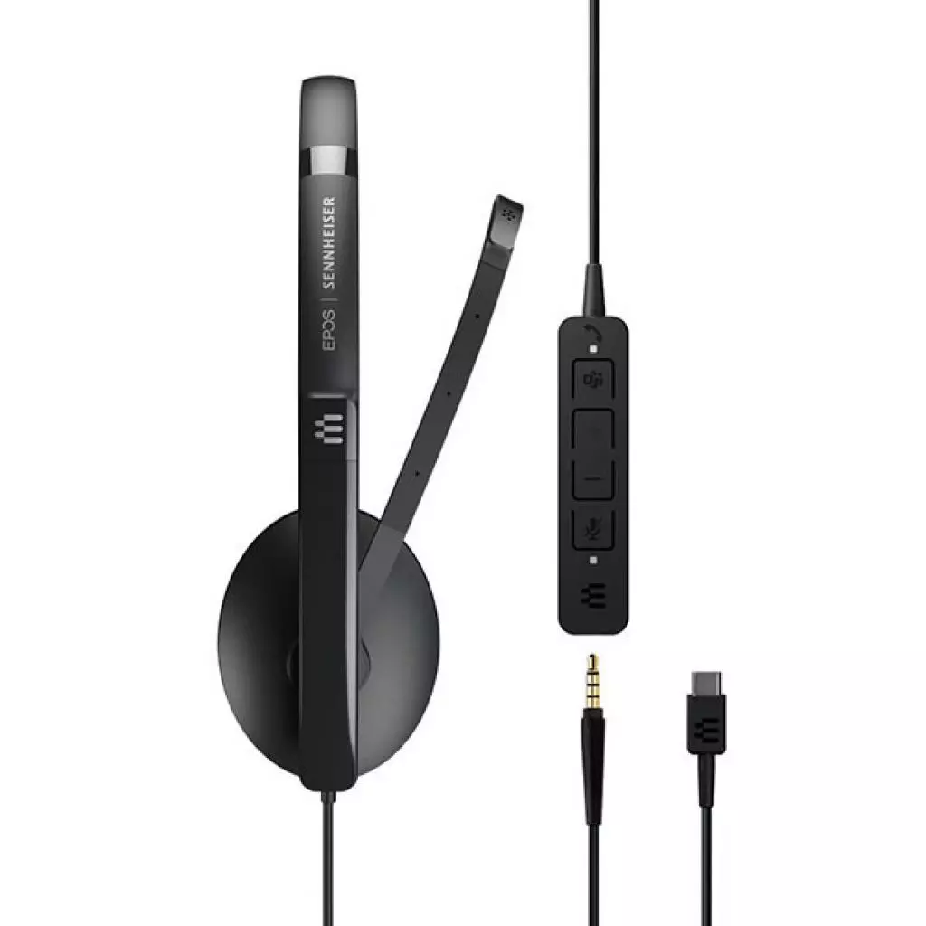 Наушники Sennheiser Adapt 165T II USB-C (1000906) - 4 Наушники Sennheiser Adapt 165T II USB-C (1000906) - 4