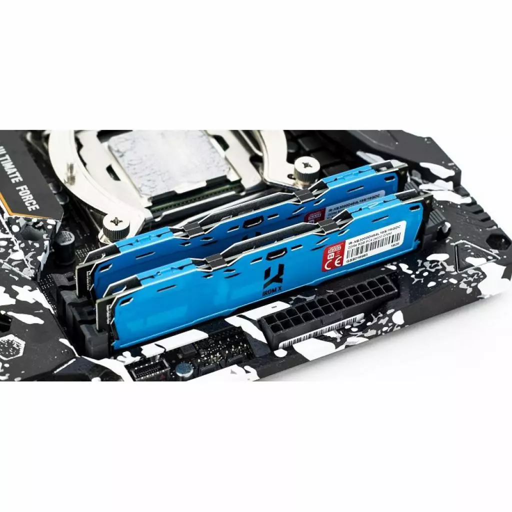 Модуль памяти для компьютера DDR4 16GB 3000 MHz IRDM X Blue Goodram (IR-XB3000D464L16/16G) - 1 Модуль памяти для компьютера DDR4 16GB 3000 MHz IRDM X Blue Goodram (IR-XB3000D464L16/16G) - 1