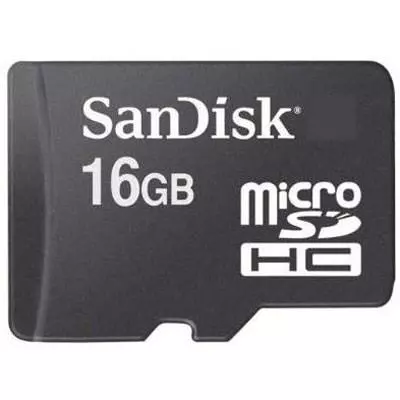 Карта памяти SanDisk 16Gb microSDHC class 4 (SDSDQM-016G-B35N\SDSDQM-016G-B35)