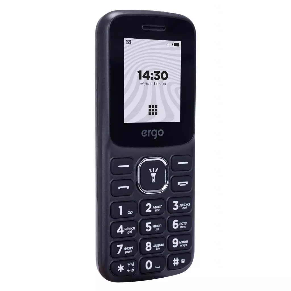 Мобильный телефон Ergo B182 Black - 6 Мобильный телефон Ergo B182 Black - 6