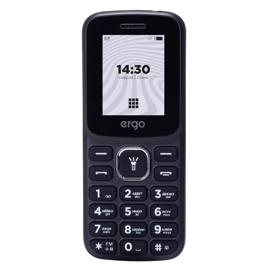 Мобильный телефон Ergo B182 Black