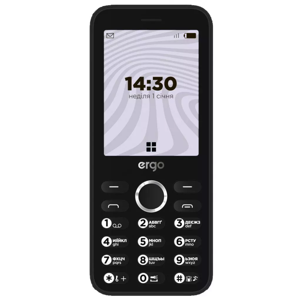 Мобильный телефон Ergo B281 Black