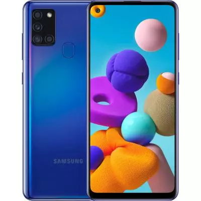 Мобильный телефон Samsung SM-A217F/64 (Galaxy A21s 4/64GB) Blue (SM-A217FZBOSEK) - 6 Мобильный телефон Samsung SM-A217F/64 (Galaxy A21s 4/64GB) Blue (SM-A217FZBOSEK) - 6