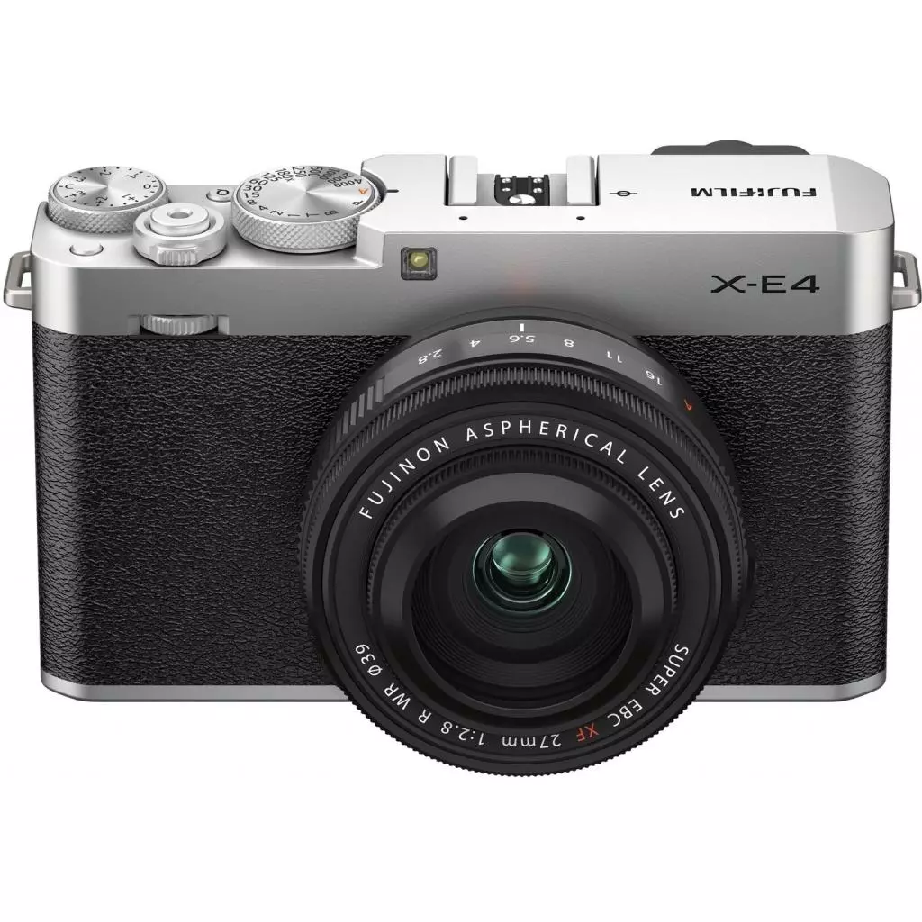 Цифровой фотоаппарат Fujifilm X-E4 Body Silver+XF 27 mm Kit (16673938) - 10