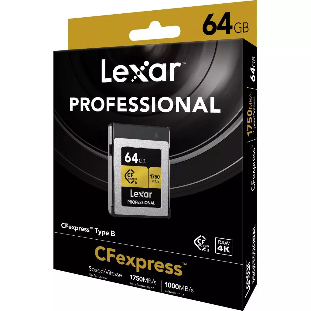 Карта памяти Lexar 64GB CFexpress Type-B Professional (LCFX10-64GCRB) - 3