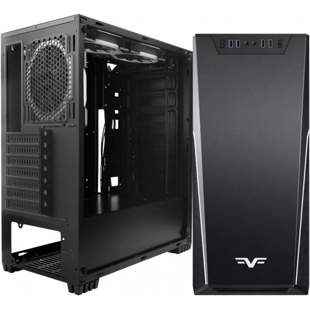Корпус Frime MarkIII-U3-GLS-3RGBF-WP - 4 Корпус Frime MarkIII-U3-GLS-3RGBF-WP - 4