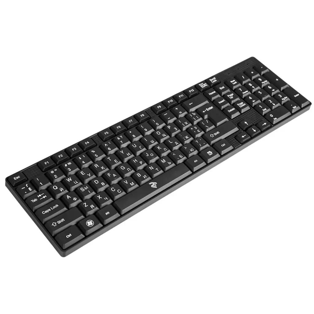 Клавиатура 2E KS 106 USB Black (2E-KS106UB) - 1 Клавиатура 2E KS 106 USB Black (2E-KS106UB) - 1