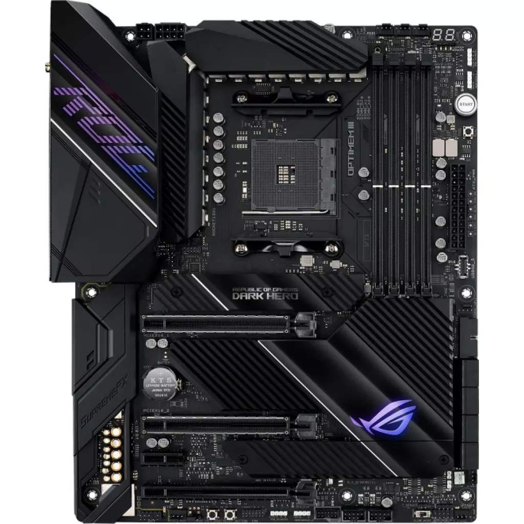 Материнская плата ASUS ROG CROSSHAIR VIII DARK HERO - 1 Материнская плата ASUS ROG CROSSHAIR VIII DARK HERO - 1
