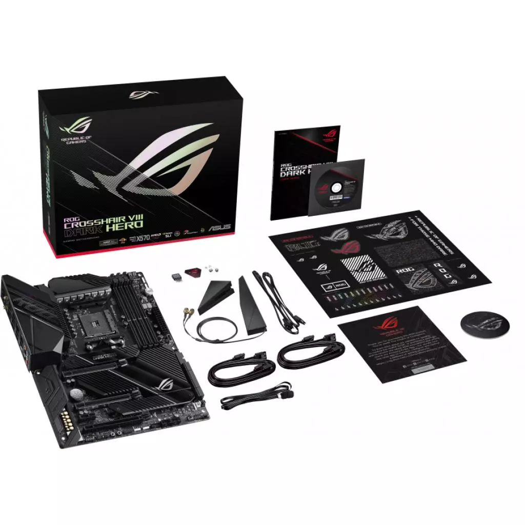 Материнская плата ASUS ROG CROSSHAIR VIII DARK HERO - 7 Материнская плата ASUS ROG CROSSHAIR VIII DARK HERO - 7