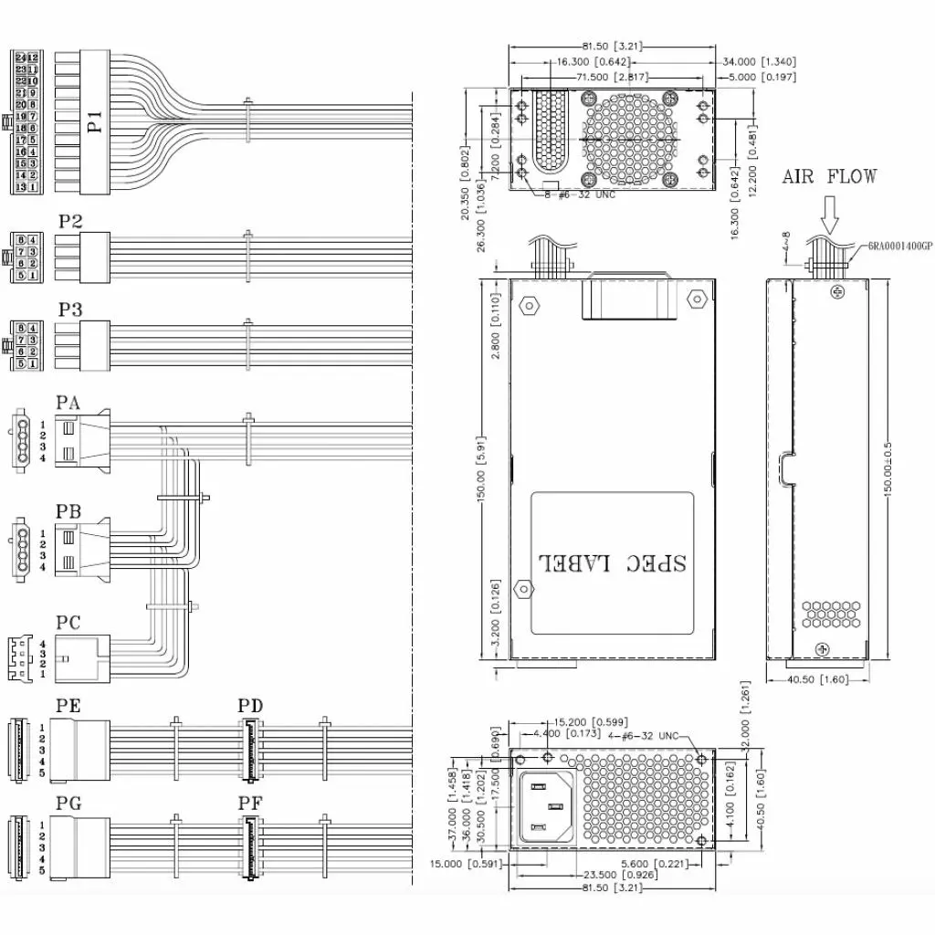 Блок питания FSP 500W (FSP500-50FDB) - 1 Блок питания FSP 500W (FSP500-50FDB) - 1