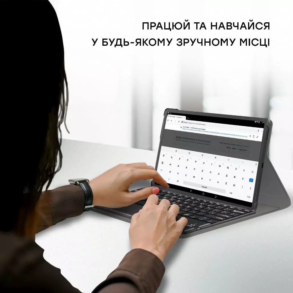 Чехол для планшета AirOn Premium Samsung Galaxy Tab S6 Lite (SM-P610/P615) Bluetooth (4822352781056) - 6 Чехол для планшета AirOn Premium Samsung Galaxy Tab S6 Lite (SM-P610/P615) Bluetooth (4822352781056) - 6