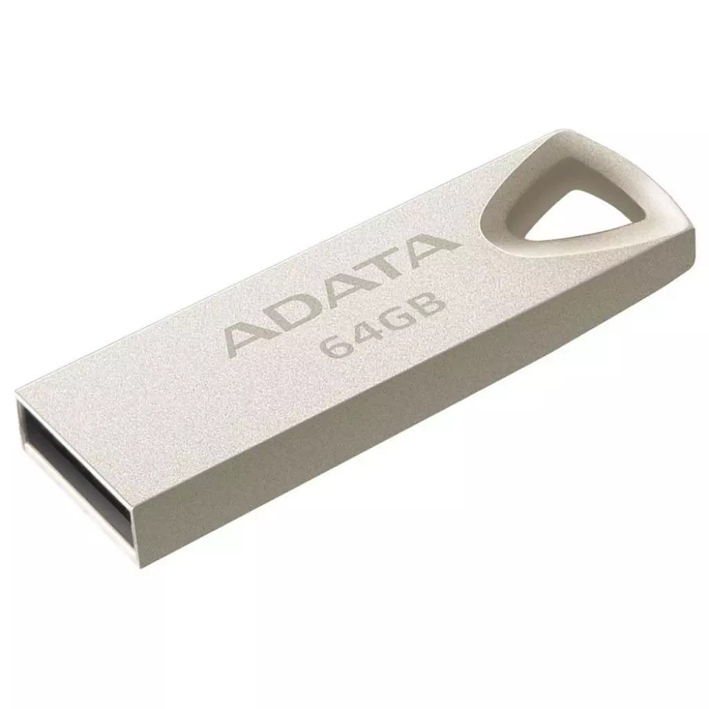 USB флеш накопитель ADATA 64GB UV210 Metal Silver USB 2.0 (AUV210-64G-RGD) - 1 USB флеш накопитель ADATA 64GB UV210 Metal Silver USB 2.0 (AUV210-64G-RGD) - 1