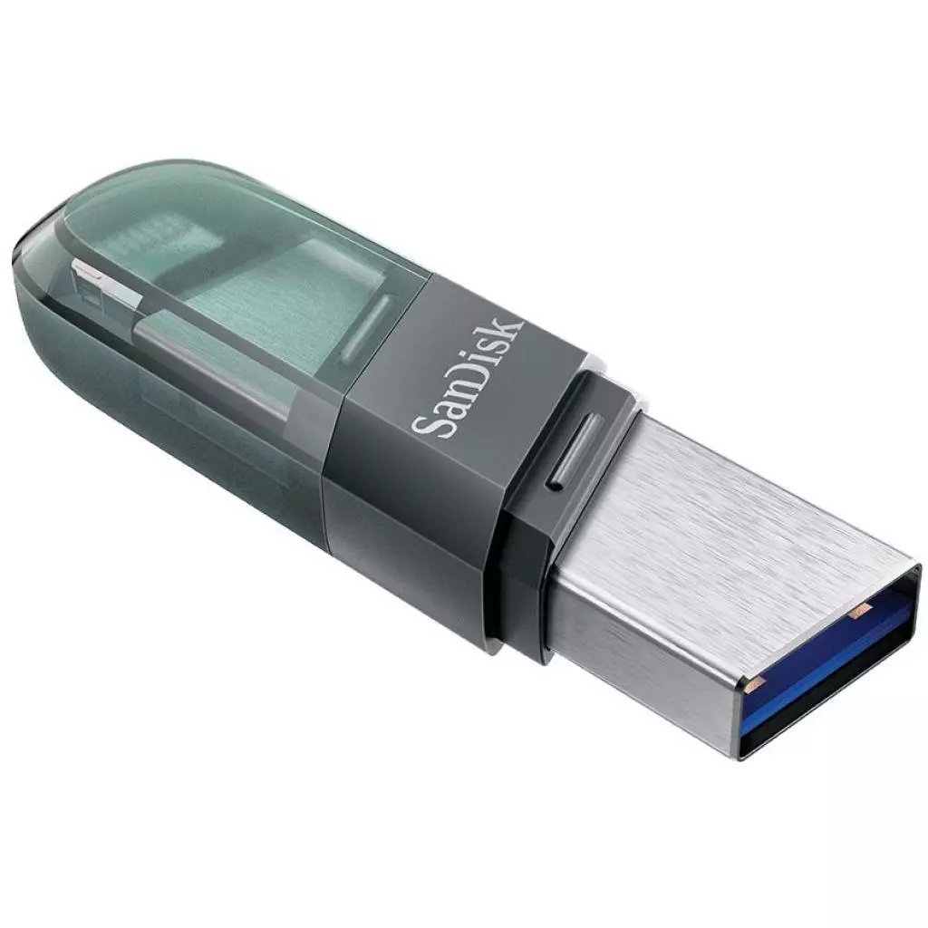 USB флеш накопитель SanDisk 64GB iXpand USB 3.1 /Lightning (SDIX90N-064G-GN6NN) - 2 USB флеш накопитель SanDisk 64GB iXpand USB 3.1 /Lightning (SDIX90N-064G-GN6NN) - 2