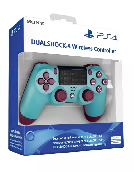 PlayStation Dualshock v2 Berry Blue UA - 2
