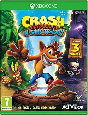 CRASH BANDICOOT N'SANE TRILOGY XBOX ONE UA - CRASH BANDICOOT N'SANE TRILOGY XBOX ONE UA