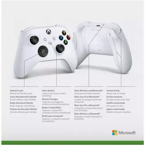 Microsoft Xbox Series X | S Wireless Controller with Bluetooth (Robot White) - 5