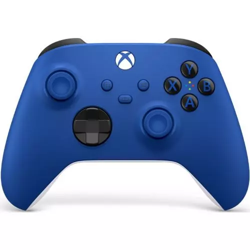 Microsoft Xbox Series X | S Wireless Controller with Bluetooth (Shock Blue) -                 Microsoft Xbox Series X | S Wireless Controller with Bluetooth (Shock Blue)