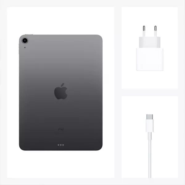 Apple iPad Air 10.9" 2020 64GB Wi-Fi Space Gray (MYFM2) - 2