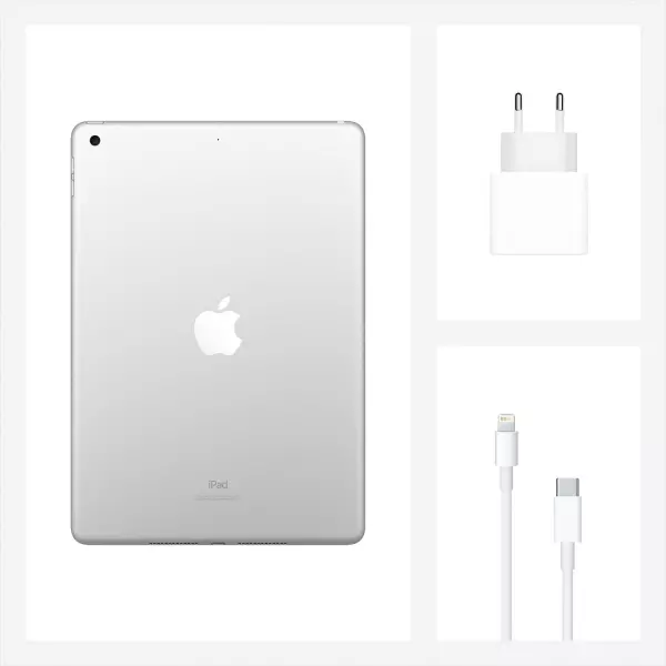 Apple iPad 10.2" 2020 Wi-Fi 32GB Silver (MYLA2) - 1