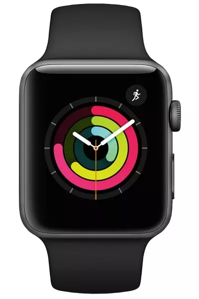 Apple Watch Series 3 42mm GPS Space Gray Aluminum Case with Black Sport Band MQL12 MTF32 Digit