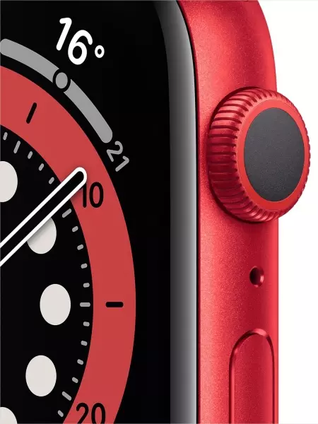 Apple Watch Series 6 44mm (GPS) Red Aluminum Case with (Product) Red Sport Band (M00M3) - 4