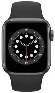 Apple Watch Series 6 40mm (GPS) Space Gray Aluminum Case with Black Sport Band (MG133)