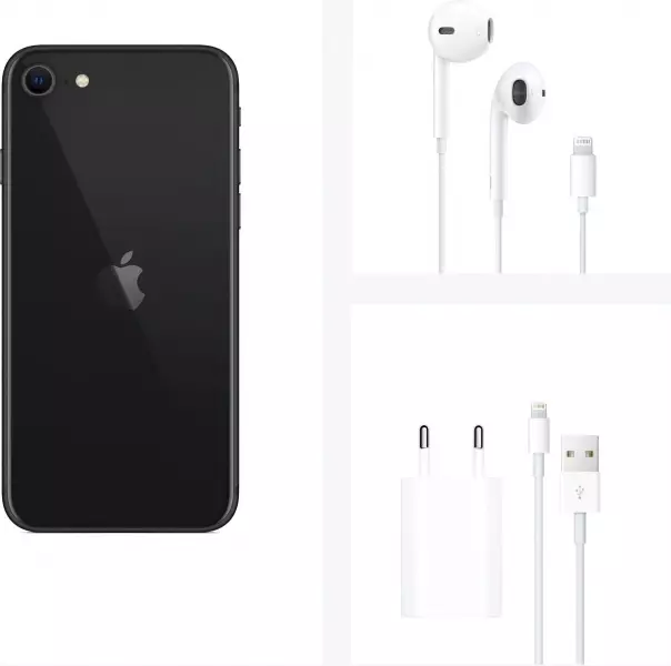 Apple iPhone SE (2020) 128Gb Black - 5