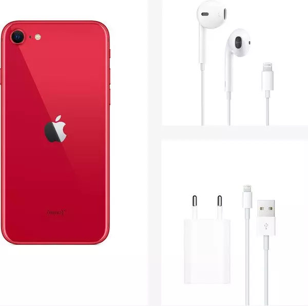 Apple iPhone SE (2020) 128Gb Red - 4
