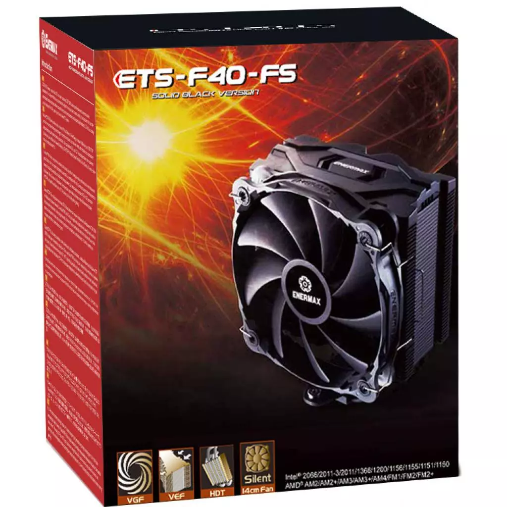 Кулер для процессора Enermax ETS-F40-BK - 7