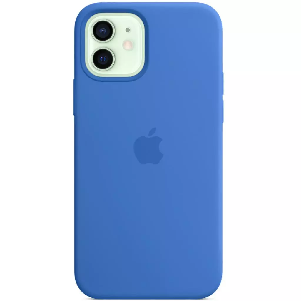 Чехол для моб. телефона Apple iPhone 12 | 12 Pro Silicone Case with MagSafe - Capri Blue, (MJYY3ZM/A) - 2