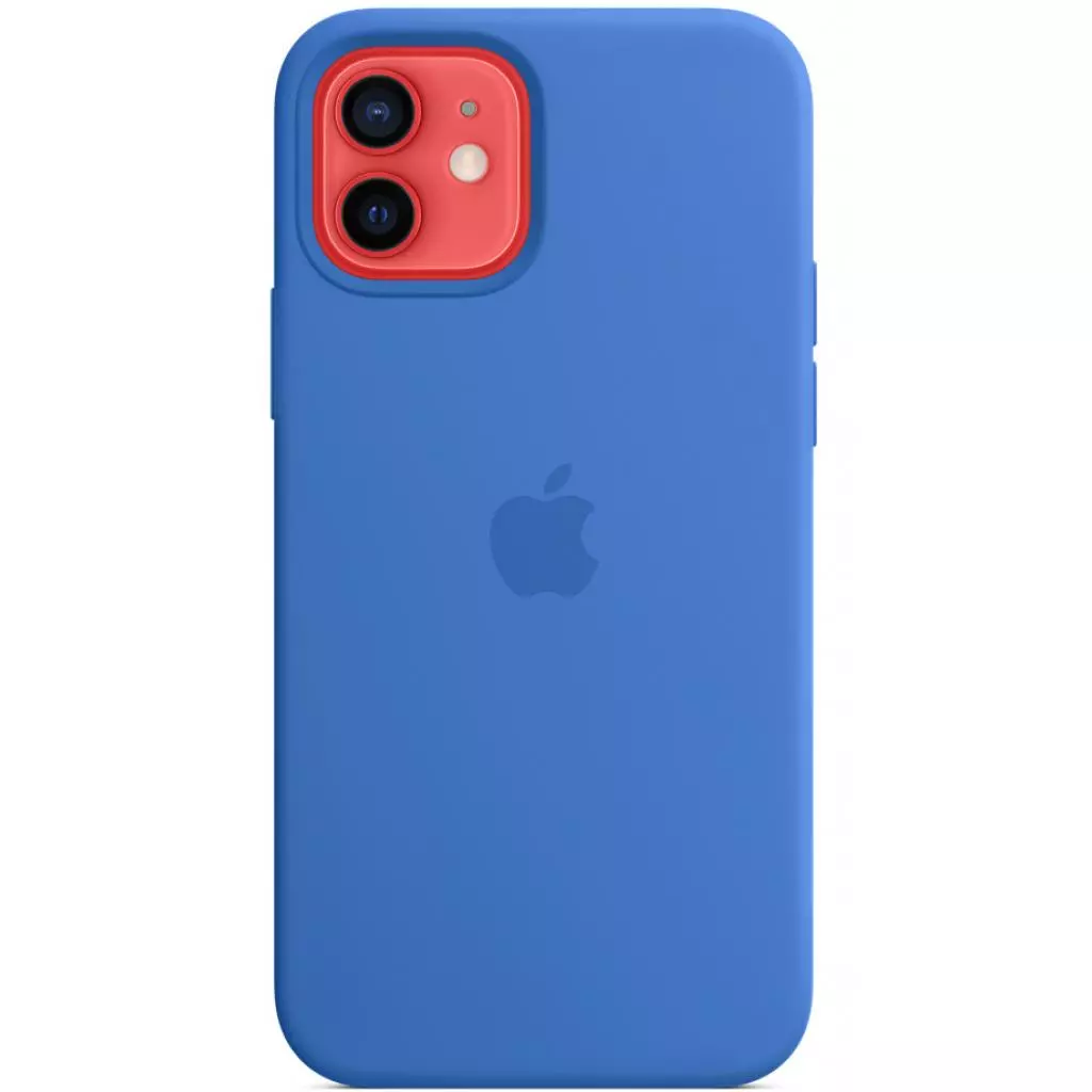 Чехол для моб. телефона Apple iPhone 12 | 12 Pro Silicone Case with MagSafe - Capri Blue, (MJYY3ZM/A) - 3