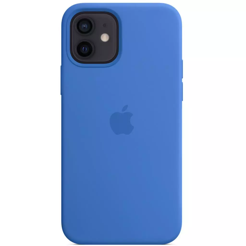 Чехол для моб. телефона Apple iPhone 12 | 12 Pro Silicone Case with MagSafe - Capri Blue, (MJYY3ZM/A) - 4