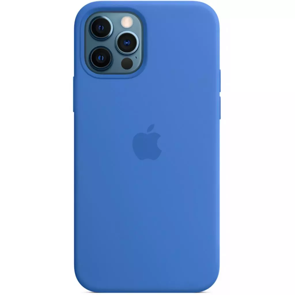 Чехол для моб. телефона Apple iPhone 12 | 12 Pro Silicone Case with MagSafe - Capri Blue, (MJYY3ZM/A) - 5
