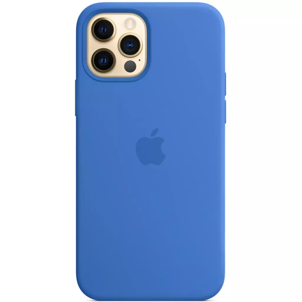 Чехол для моб. телефона Apple iPhone 12 | 12 Pro Silicone Case with MagSafe - Capri Blue, (MJYY3ZM/A) - 6
