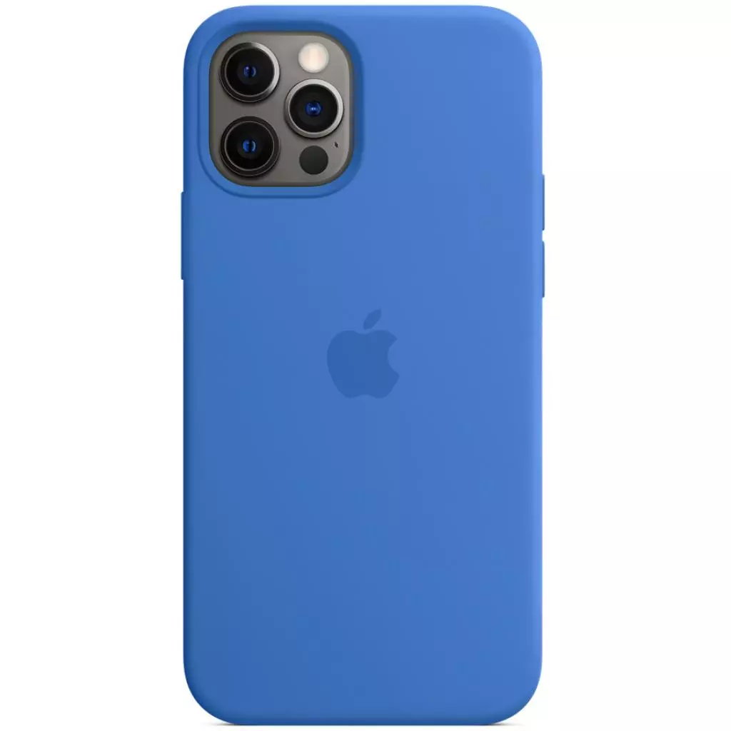 Чехол для моб. телефона Apple iPhone 12 | 12 Pro Silicone Case with MagSafe - Capri Blue, (MJYY3ZM/A) - 7