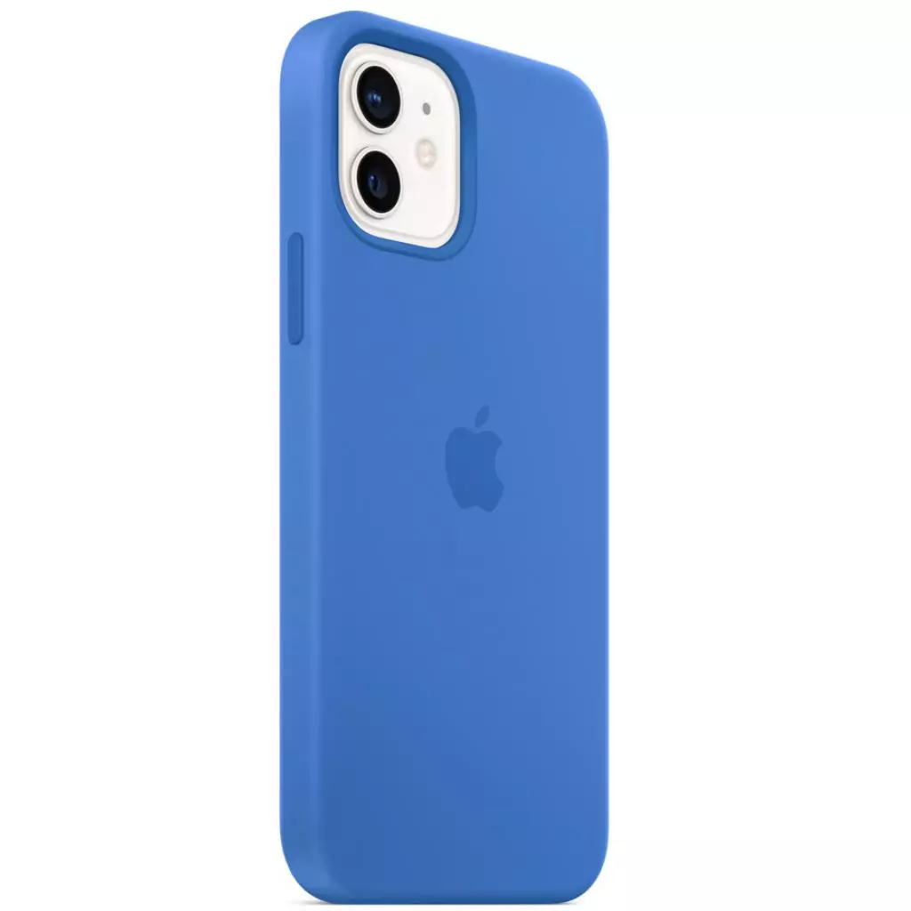 Чехол для моб. телефона Apple iPhone 12 | 12 Pro Silicone Case with MagSafe - Capri Blue, (MJYY3ZM/A) - 9
