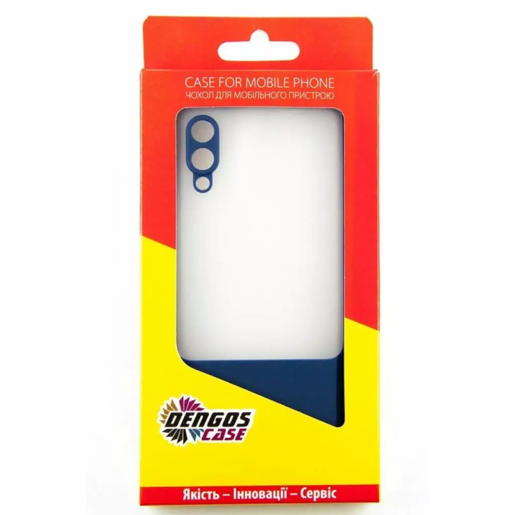 Чехол для моб. телефона Dengos Matte Bng для Samsung Galaxy A02 (A022) (blue) (DG-TPU-BNG-04) - 2 Чехол для моб. телефона Dengos Matte Bng для Samsung Galaxy A02 (A022) (blue) (DG-TPU-BNG-04) - 2