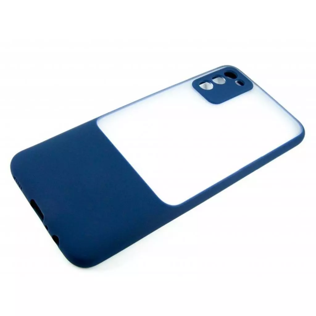 Чехол для моб. телефона Dengos Matte Bng для Samsung Galaxy A02s (A025) (blue) (DG-TPU-BNG-07) - 1 Чехол для моб. телефона Dengos Matte Bng для Samsung Galaxy A02s (A025) (blue) (DG-TPU-BNG-07) - 1