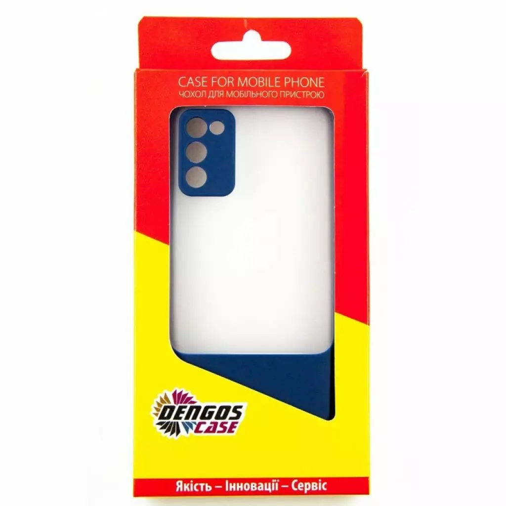 Чехол для моб. телефона Dengos Matte Bng для Samsung Galaxy A02s (A025) (blue) (DG-TPU-BNG-07) - 2 Чехол для моб. телефона Dengos Matte Bng для Samsung Galaxy A02s (A025) (blue) (DG-TPU-BNG-07) - 2