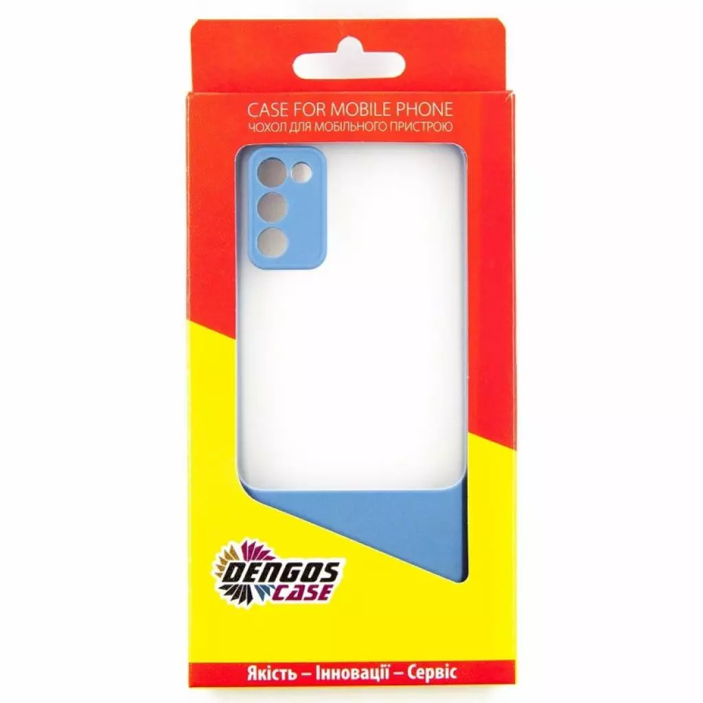 Чехол для моб. телефона Dengos Matte Bng для Samsung Galaxy A02s (A025) (light blue) (DG-TPU-BNG-08) - 2