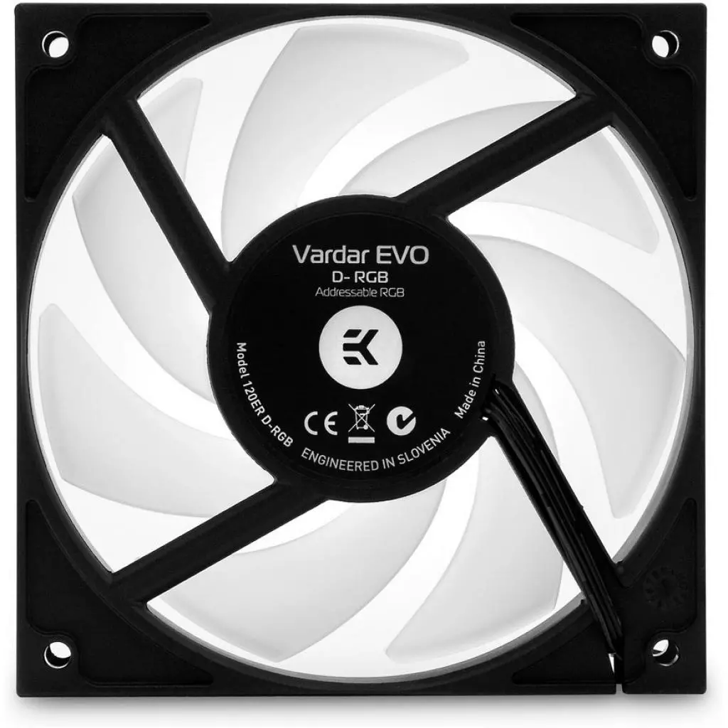 Кулер для корпуса Ekwb EK-Vardar EVO 120ER D-RGB (500-2200 rpm) (3831109824641) - 1