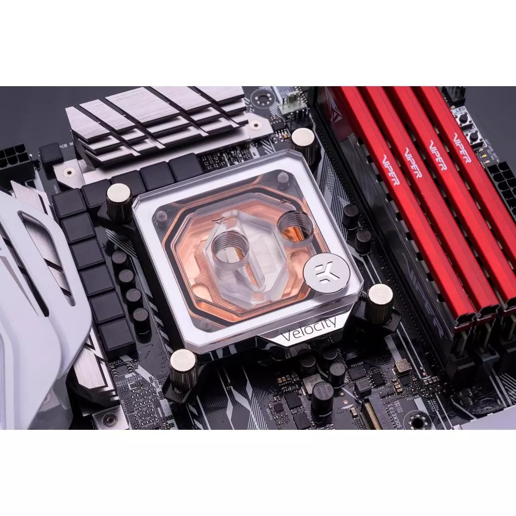 Водоблок Ekwb EK-Quantum Velocity - Copper + Plexi (3831109810194) - 2 Водоблок Ekwb EK-Quantum Velocity - Copper + Plexi (3831109810194) - 2