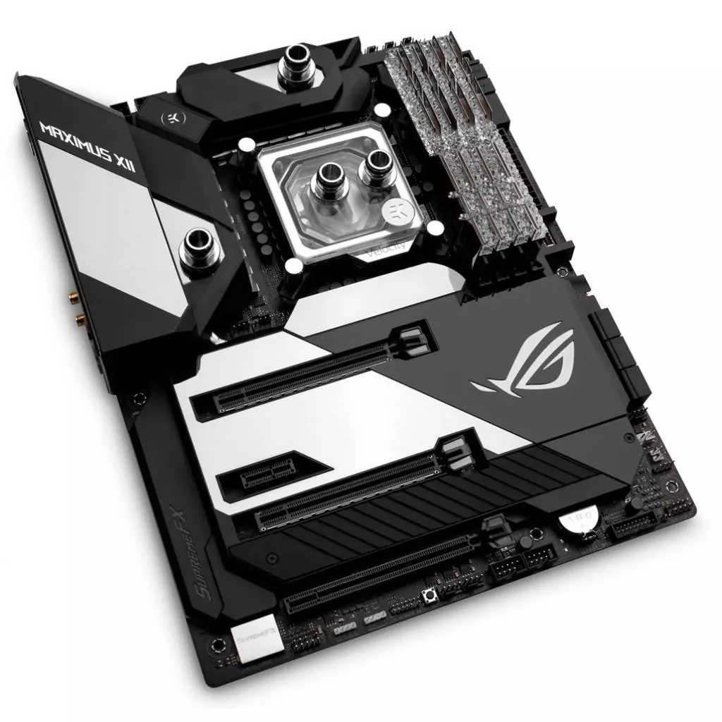 Водоблок Ekwb EK-Quantum Momentum VRM Bridge ROG Maximus XII Formula D-RGB (3831109826799) - 4 Водоблок Ekwb EK-Quantum Momentum VRM Bridge ROG Maximus XII Formula D-RGB (3831109826799) - 4