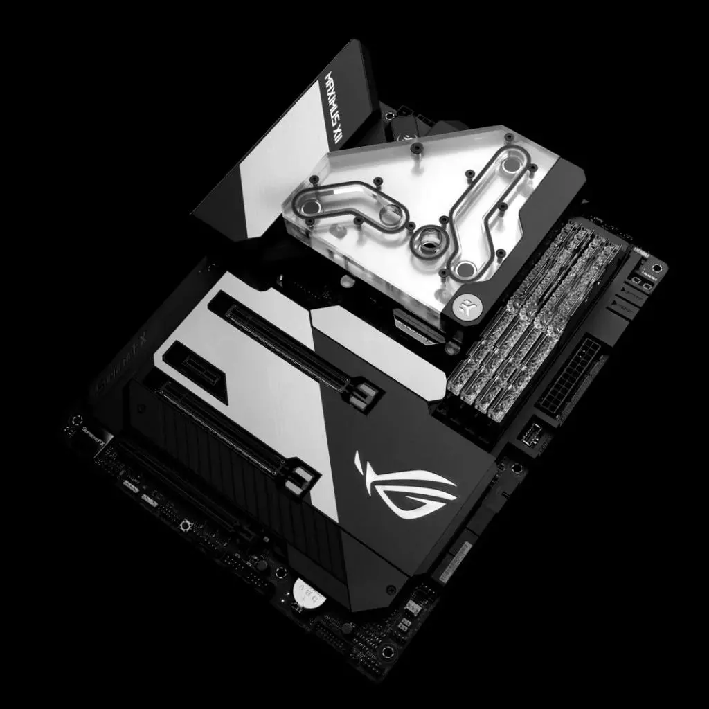 Водоблок Ekwb EK-Quantum Momentum VRM Bridge ROG Maximus XII Formula D-RGB (3831109826799) - 10 Водоблок Ekwb EK-Quantum Momentum VRM Bridge ROG Maximus XII Formula D-RGB (3831109826799) - 10