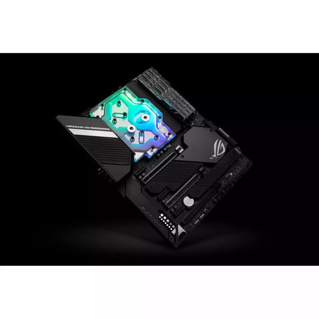 Водоблок Ekwb EK-Quantum Momentum ROG Maximus XII Hero D-RGB - Plexi (3831109829325) - 4 Водоблок Ekwb EK-Quantum Momentum ROG Maximus XII Hero D-RGB - Plexi (3831109829325) - 4