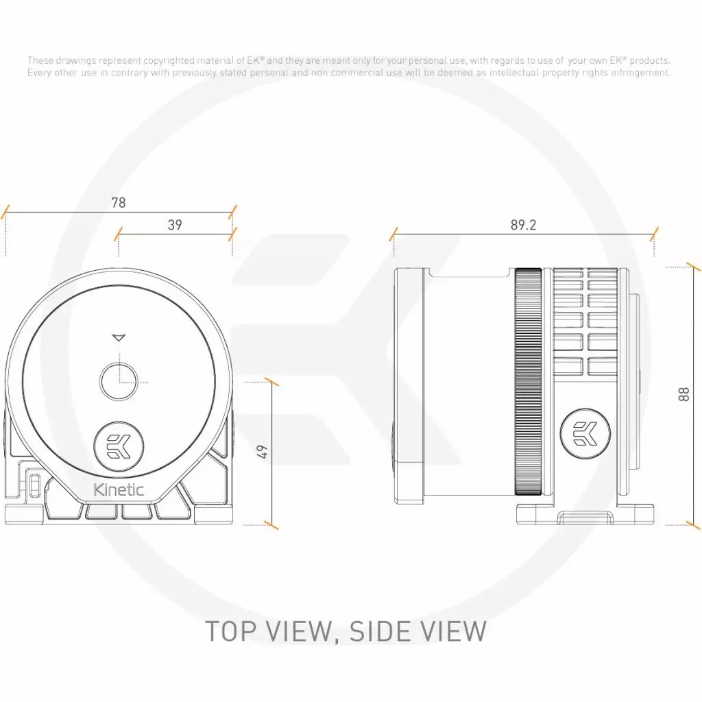 Помпа для СВО Ekwb EK-Quantum Inertia D5 PWM D-RGB - Plexi (3831109821930) - 3 Помпа для СВО Ekwb EK-Quantum Inertia D5 PWM D-RGB - Plexi (3831109821930) - 3