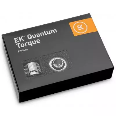 Фитинг для СВО EKWB EK-Quantum Torque 6-Pack STC 10/16 - Nickel (3831109824368)