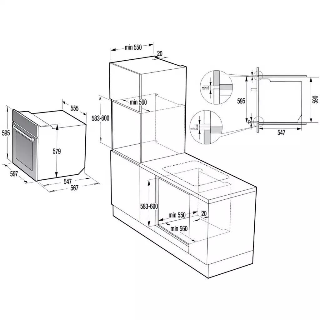 Духовой шкаф Gorenje BO737E20BG-M - 8 Духовой шкаф Gorenje BO737E20BG-M - 8